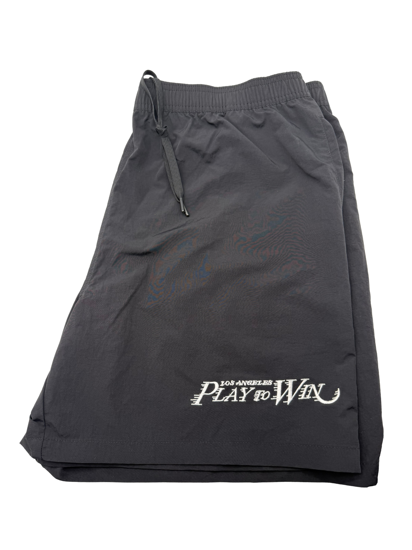 Embroidered Swim Trunks