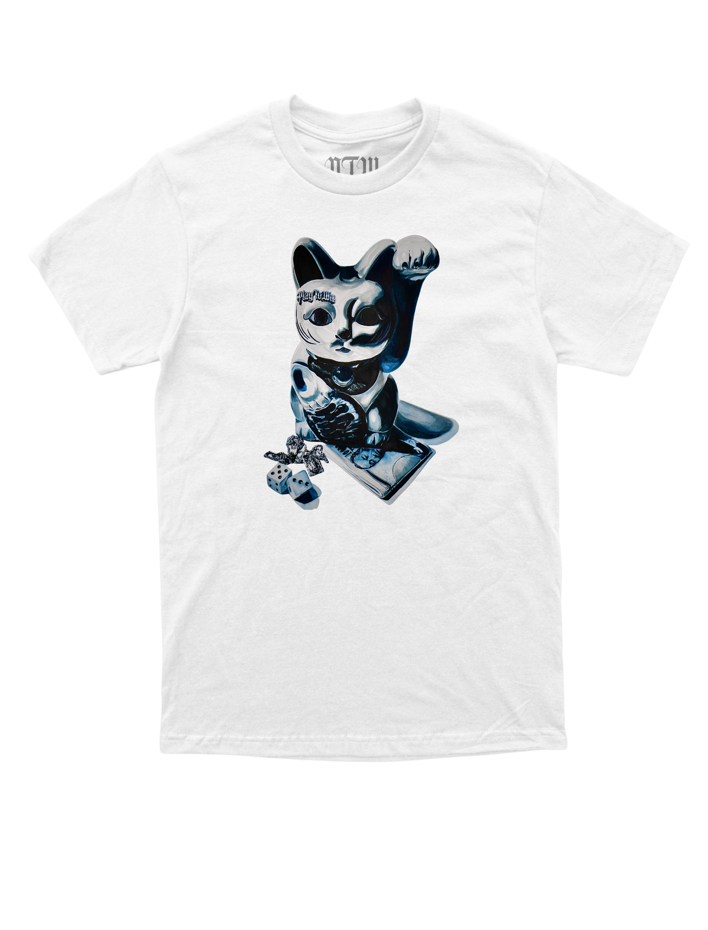 Lucky Cat T-Shirt (White)