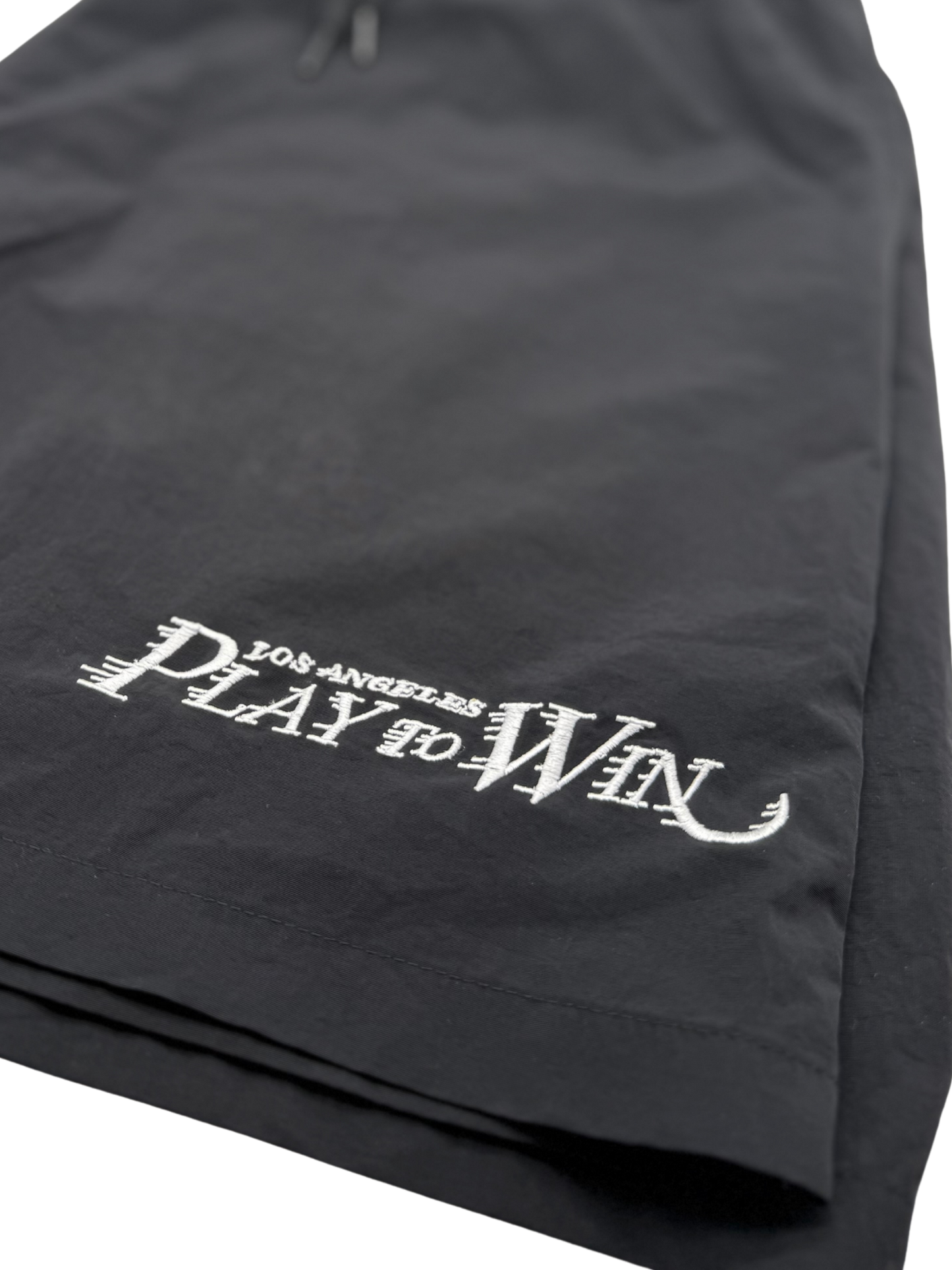 Embroidered Swim Trunks