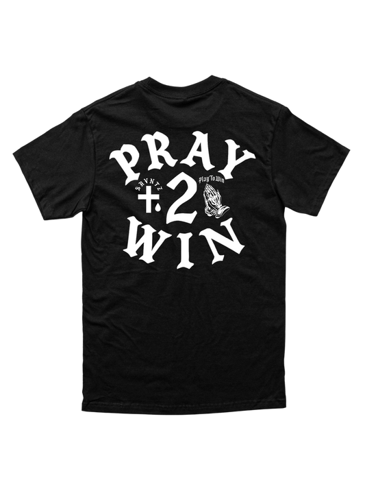 Pray 2 Win Collab Tee (Black)